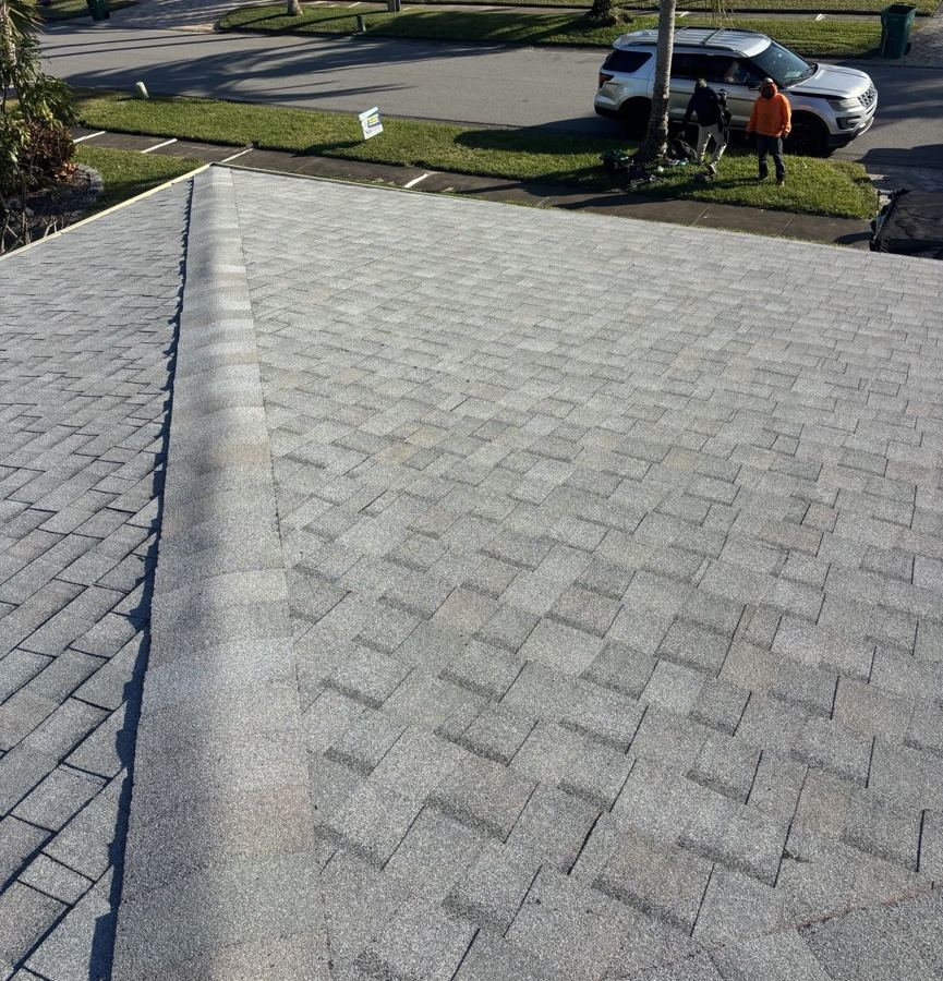 Shingle Roof with Flat Section in Satellite Beach, FL by Hippo Roofing
